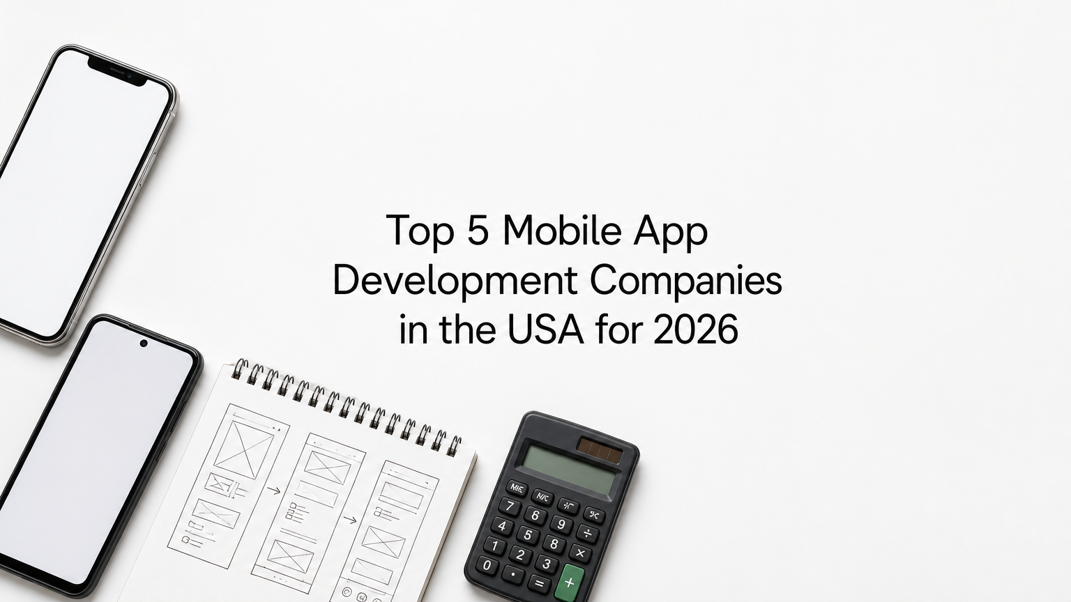 Top 5 Mobile App Development Companies in the USA for 2026